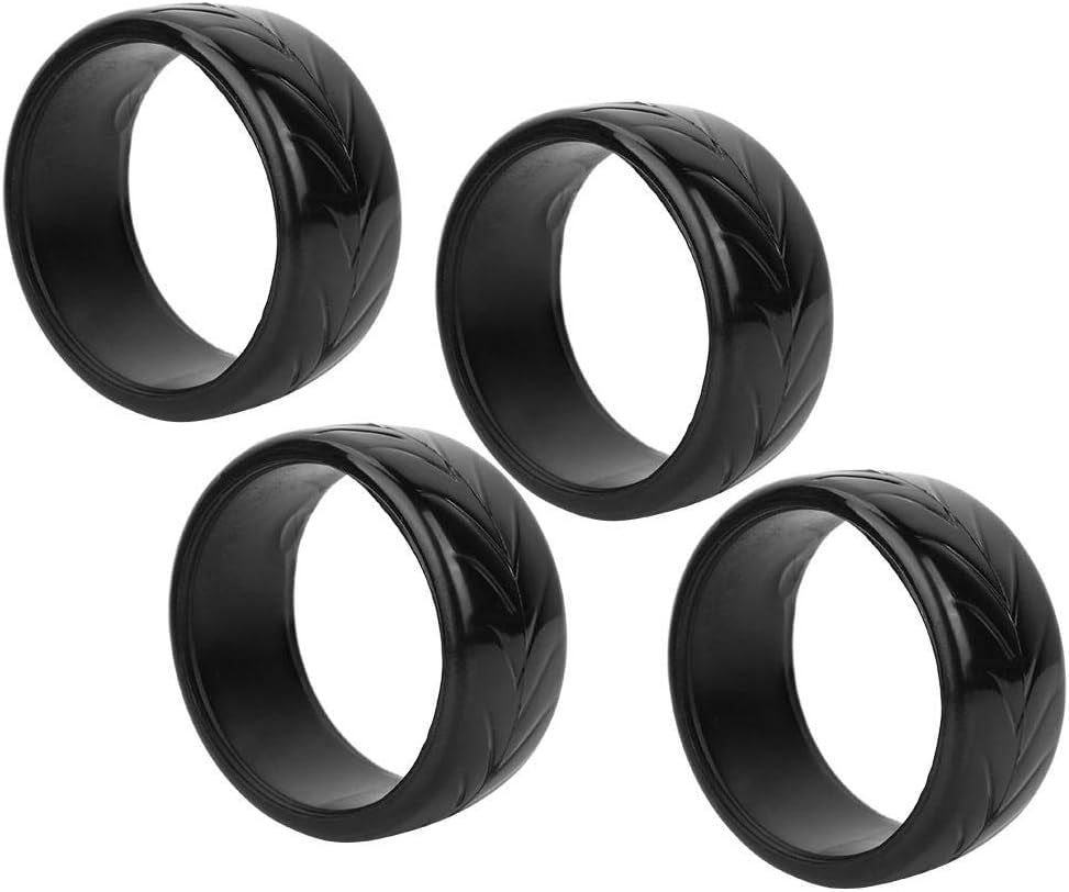 1 4PCS RC Drift Hard Tires, 26Mm RC Racing Speed Hard Drift Tires RC Drifting Car Part Accessory(03) Rc Drift Tires Hard Drift Tire Rc Drift Tires 1/10 Rc Drift Wheels 1/10 Rc Drift Tires