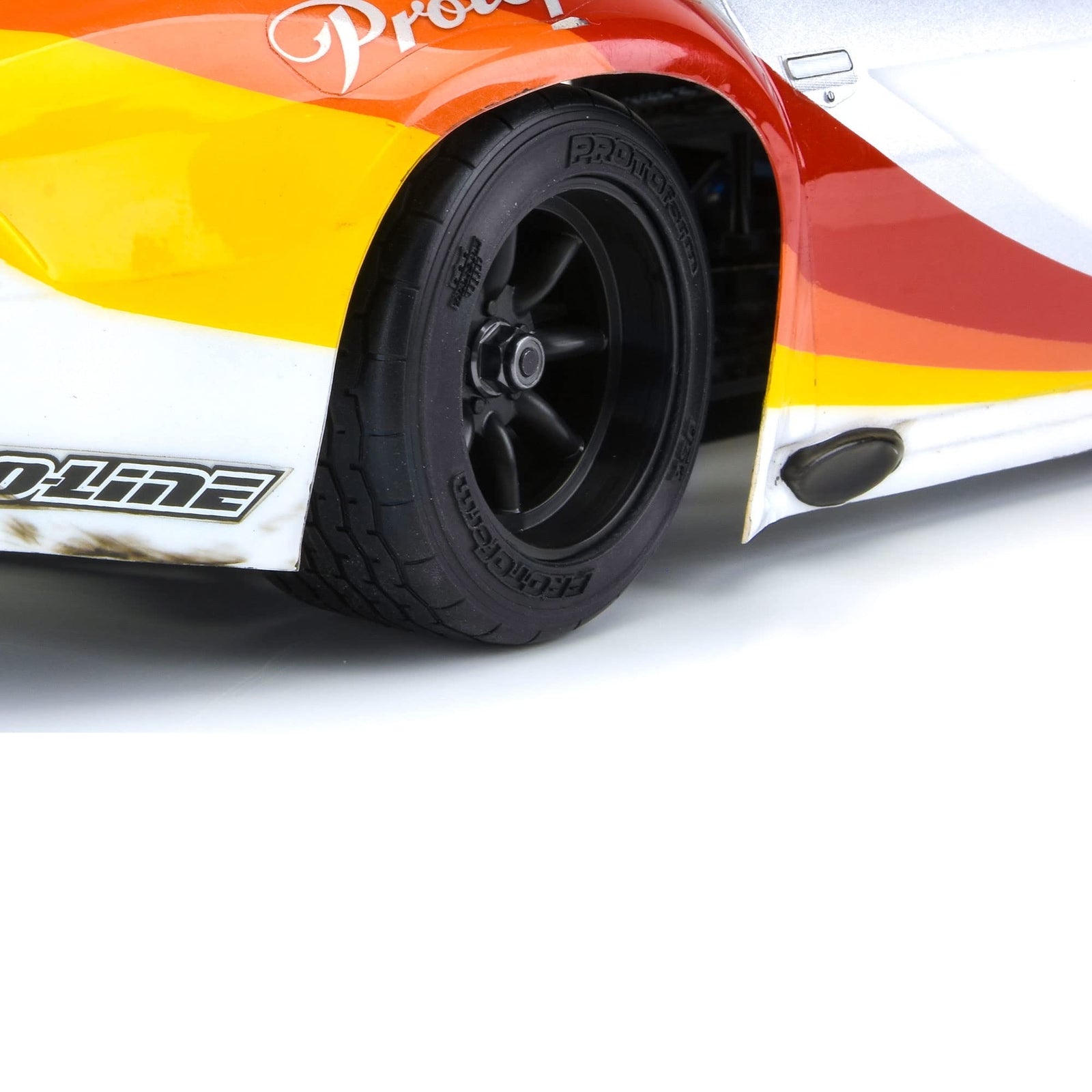 Protoform VTA Rear Tire 31Mm, Mounted Black Wheel, PRM1013918