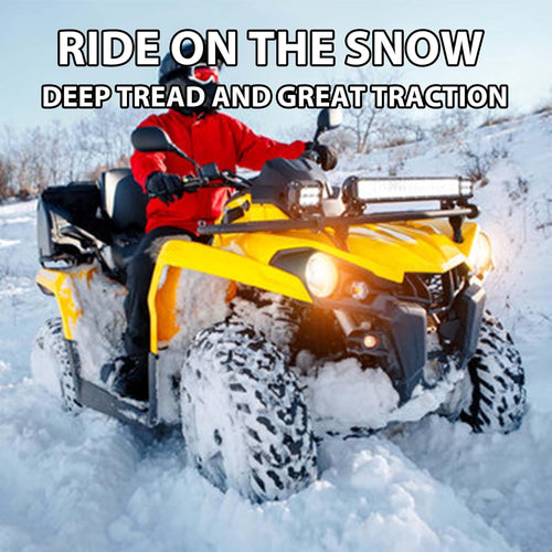 26X9-14 ATV Tire, 6PR, ATV/UTV Tires, All-Terrain Tires, Mud/Trail Tires, Set of 2