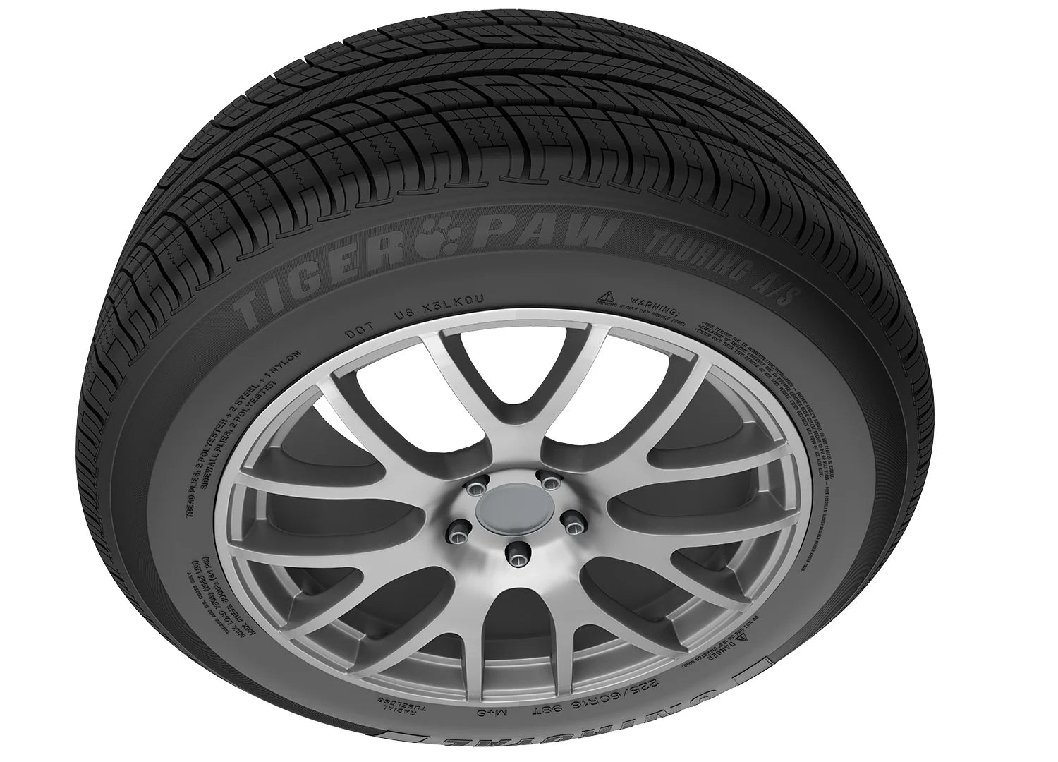 Tiger Paw Touring A/S All Season 205/50R16 87H Passenger Tire