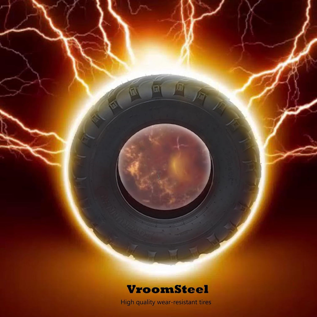 At24X11-10 ATV/UTV Tires - All-Terrain, Off-Road, Mud/Trail Tires, Tubeless