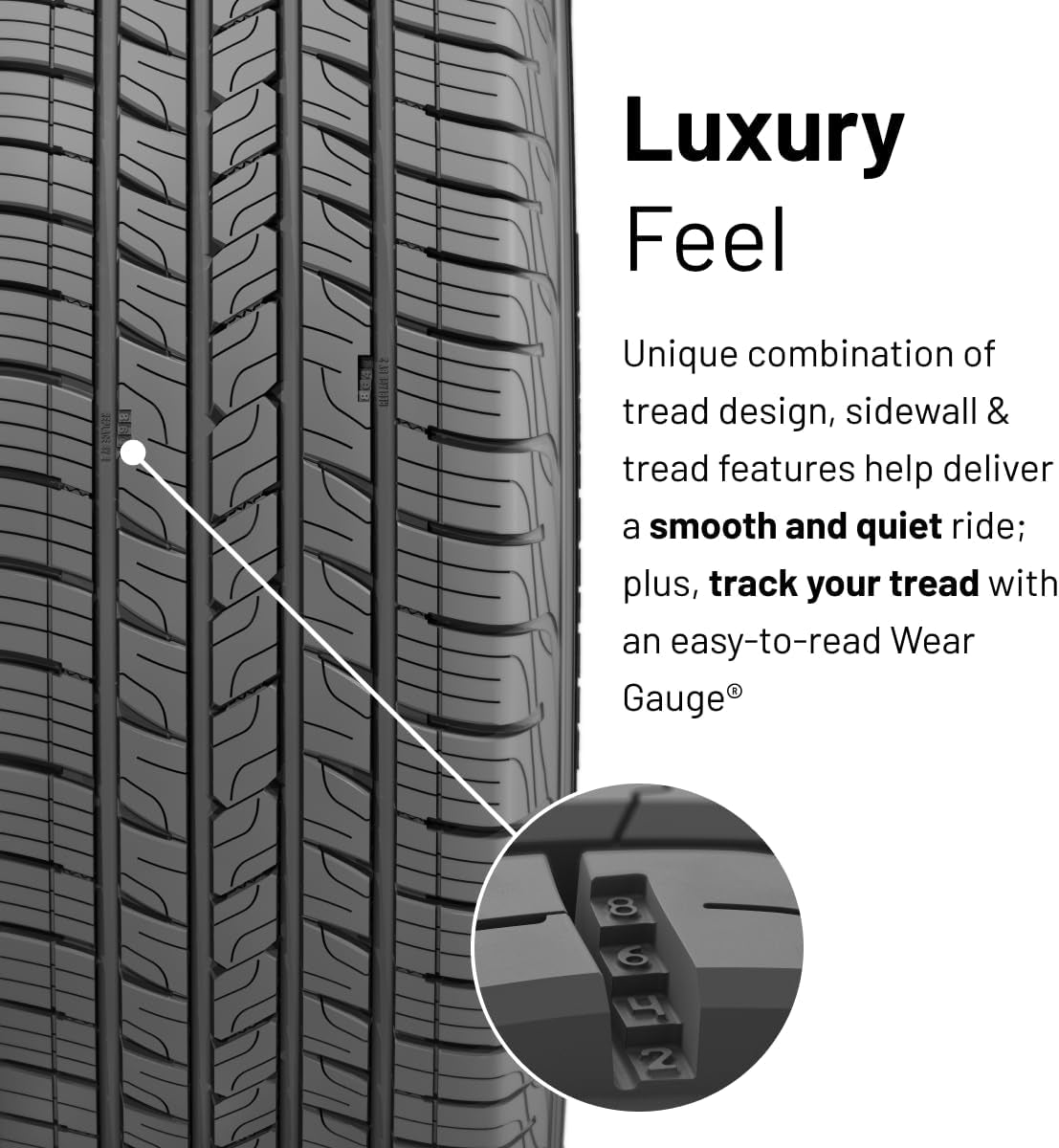 Assurance Comfortdrive All-Season Tire, 275/50R20 109H SL, Set of 1