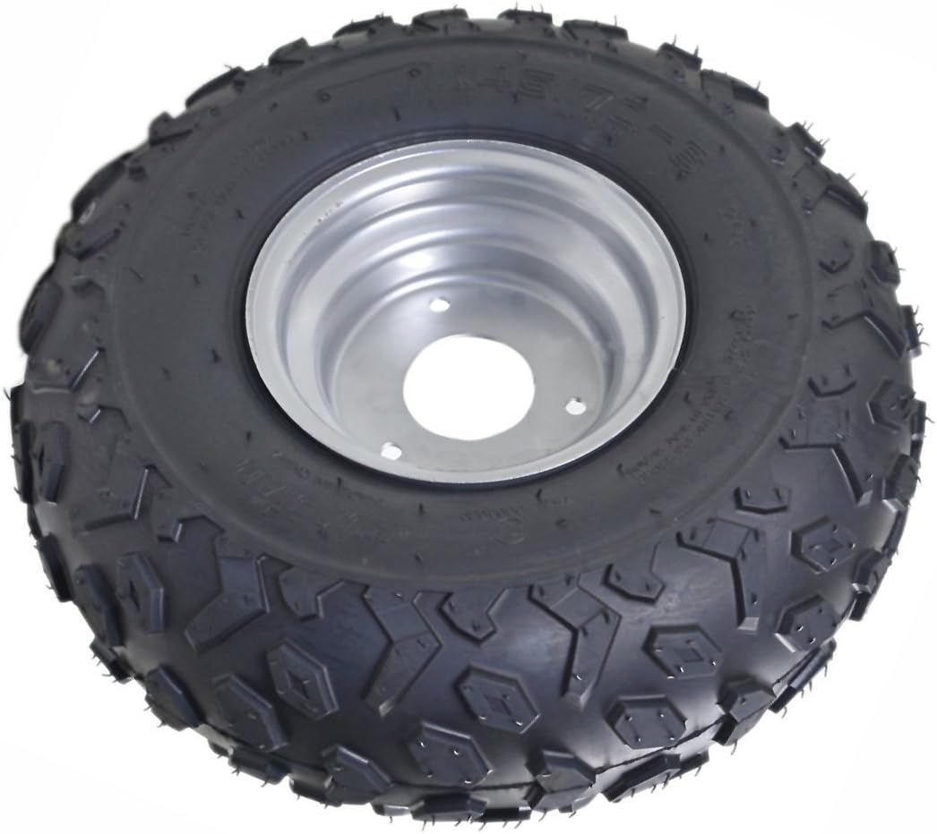 145/70-6 ATV Go Kart Quad Tires and Rims | 4PR Wheels (Set of 4)