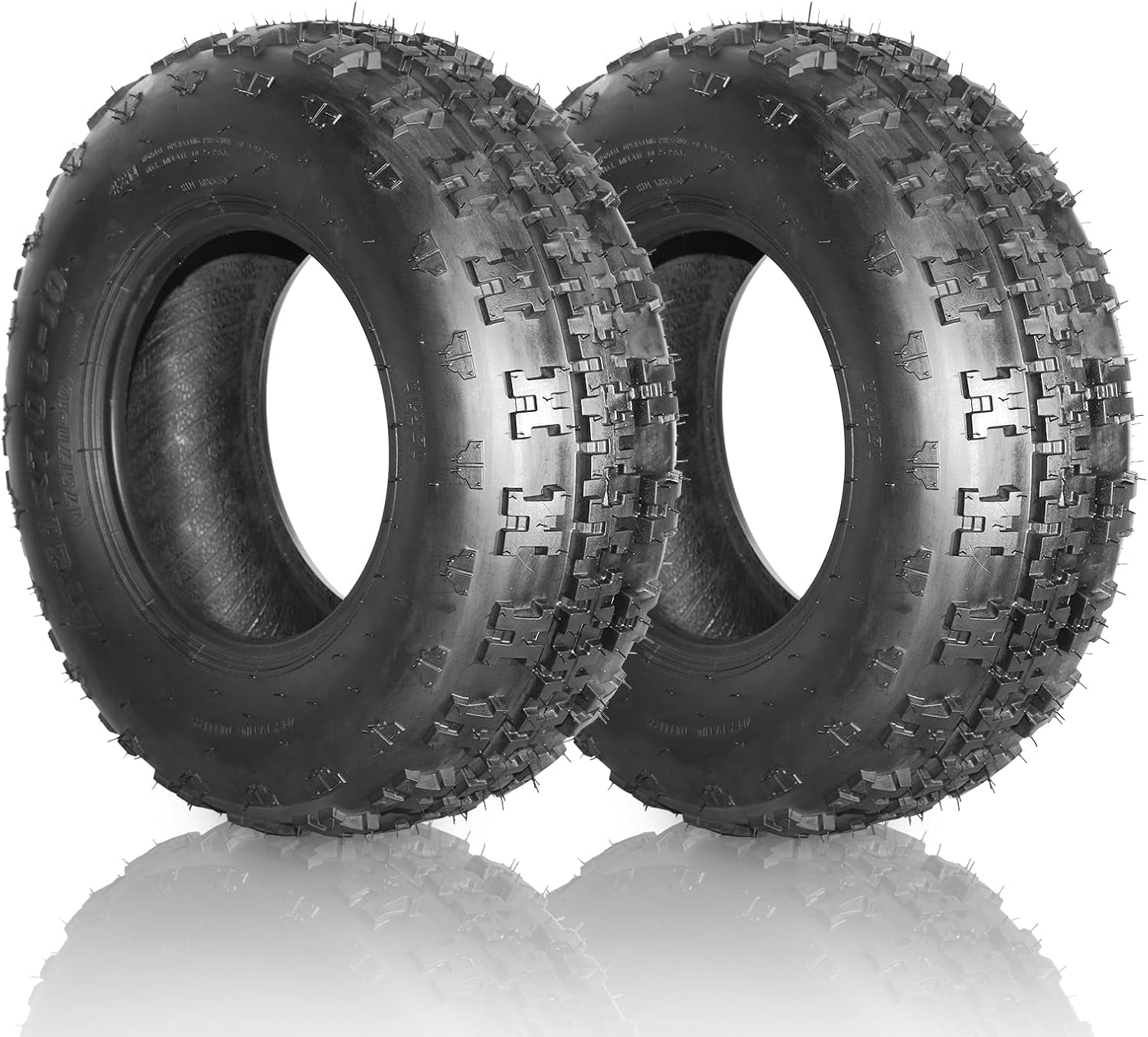 21X7X10 ATV Tires 10'' Tires Sport Trail Front ATV UTV Tires Tubeless 4PR Set of 2